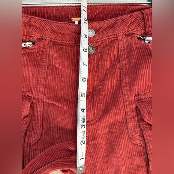NWT Free People Last Time Stacked Cargo Corduroy Pants - Picture 15 of 16